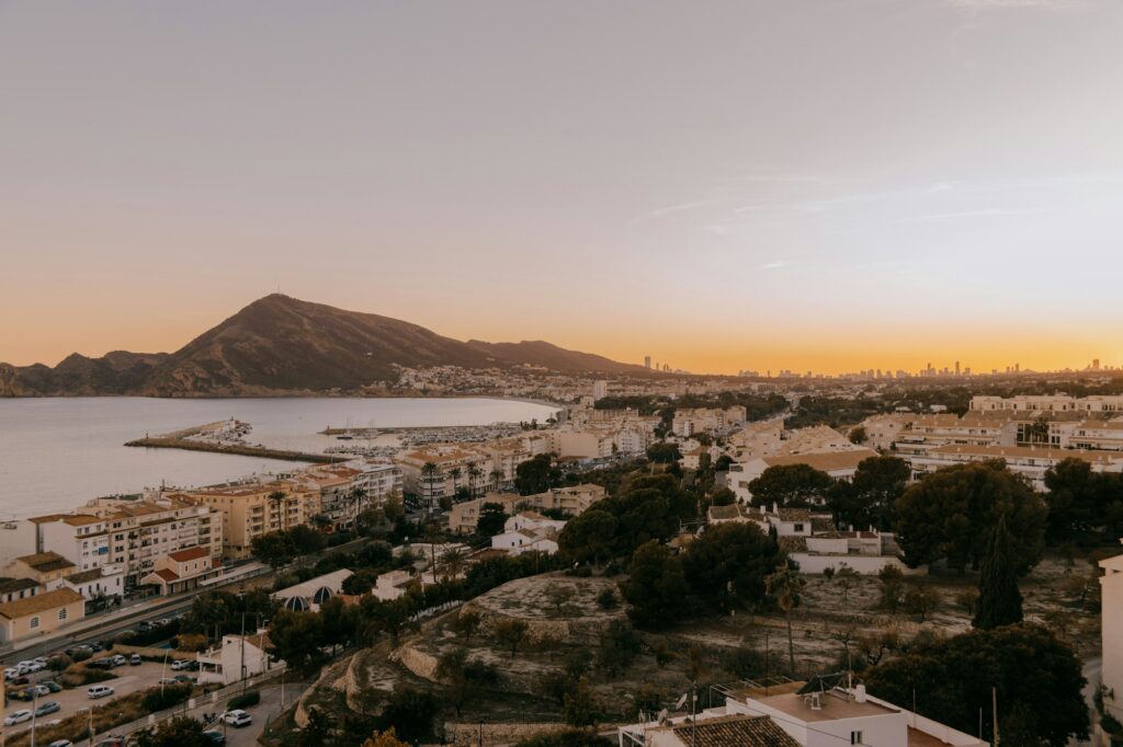 Altea madártávlatból