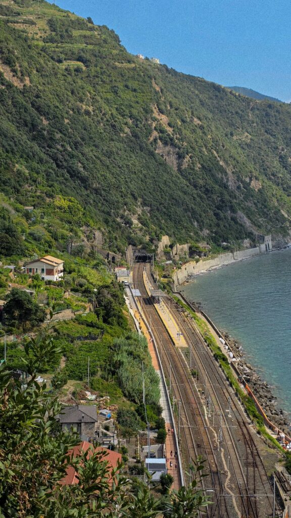 A Cinque Terre parti vasútja